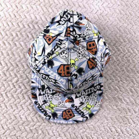 Snap back Flat bill All over print Wazzzup Comic cartoon H&M - Picture 6 of 9